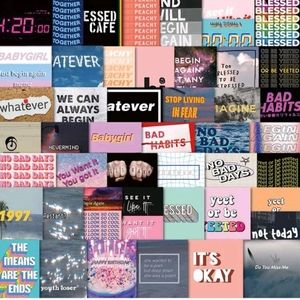 🍉5 for $25* Slogan Laptop Stickers